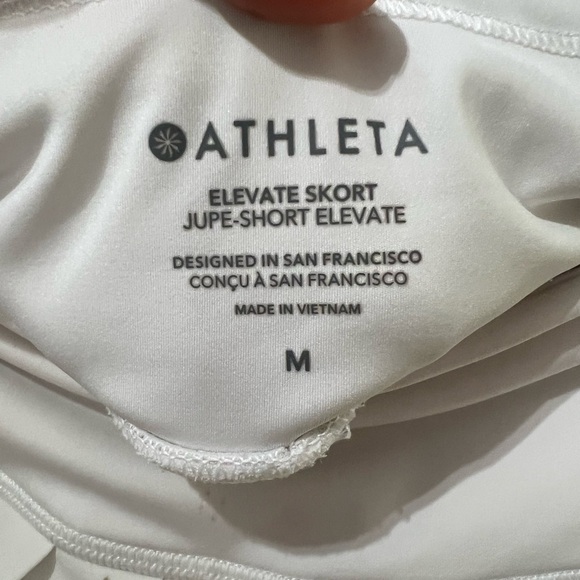 Athleta Elevate Skort in White M - Picture 5 of 8